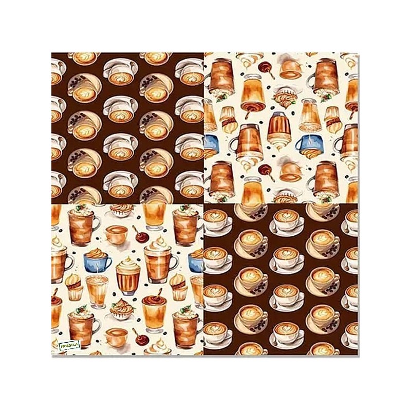 1 serviette Cappuccino -129