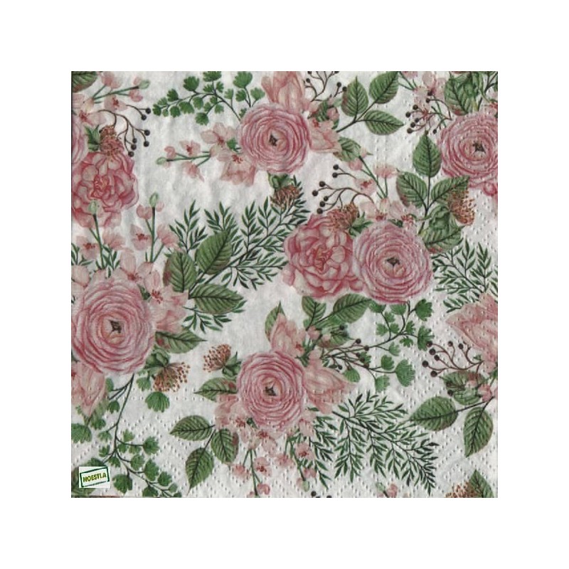 1serviette papier Les Roses-43