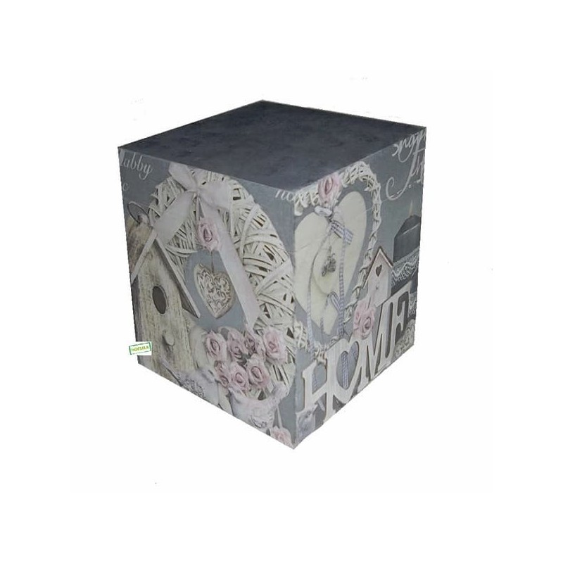 Boite bois Vintage serviettage