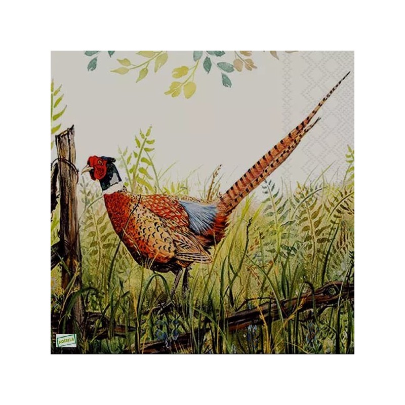1serviette papier Faisan-66