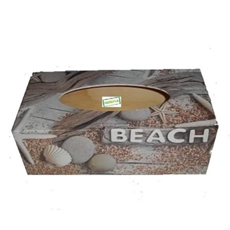 Boite mouchoirs La Mer serviettage