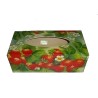 Boite mouchoirs Fraises serviettage