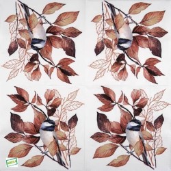 1serviette papier Moineaux-87