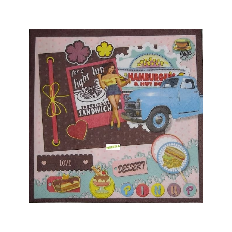 1 serviette papier Divers -32