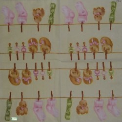 1serviette papier Bébé-19