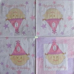 1serviette papier Bébé-41