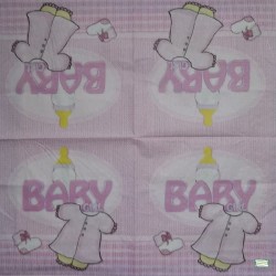 1serviette papier Bébé-45