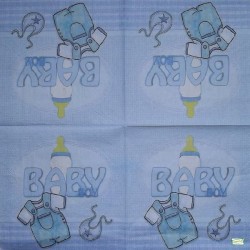 1serviette papier Bébé-46