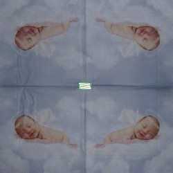 1serviette papier Bébé-59