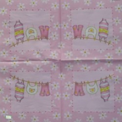 1serviette papier Bébé-70