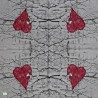 1serviette papier Coeurs-50
