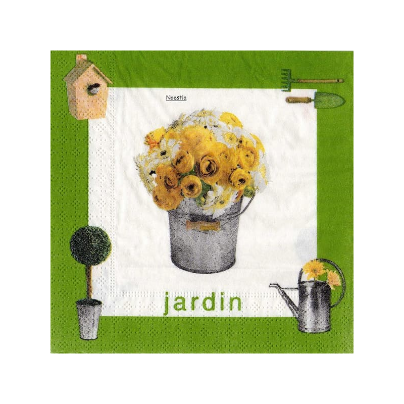 1 serviette papier Divers - 34