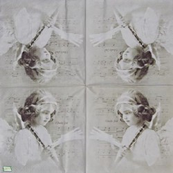 1 serviette papier Enfant -85