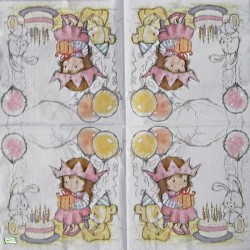 1 serviette papier Enfant -28