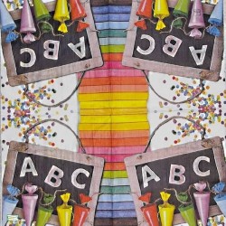 1 serviette papier Enfant -30