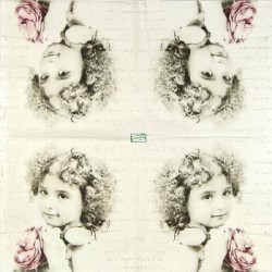 1 serviette papier Enfant -45