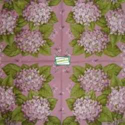 1serviette Fleurs Clochettes-5