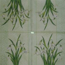 1serviette Les perce neige-9