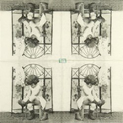 1 serviette papier Enfant -48