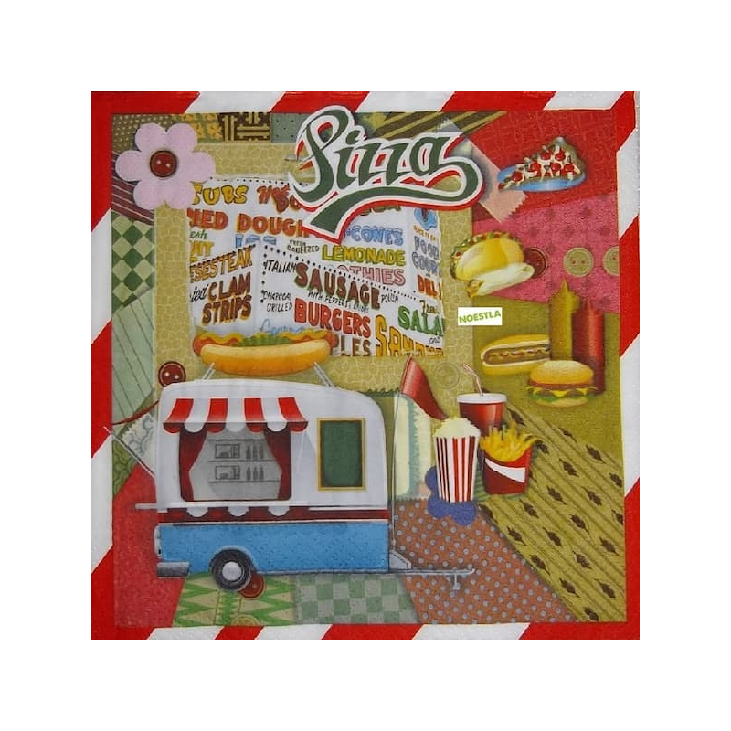 1 serviette papier Divers -40