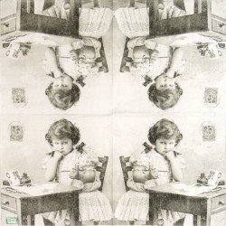 1 serviette papier Enfant - 77