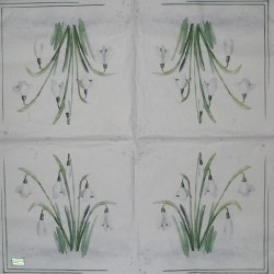 1serviette Les perce neige-17