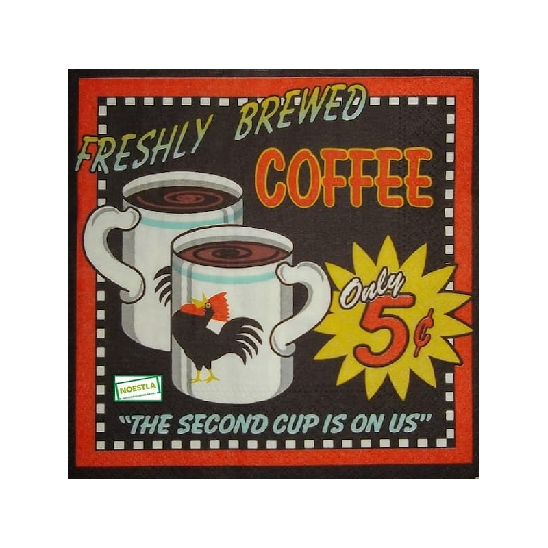 1 serviette papier Divers - 43