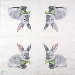 1serviette papier Le Lapin-39
