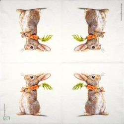 1serviette papier Le Lapin-40