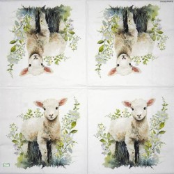 1serviette papier L' agneau-45