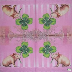 1serviette papier Cochon-58