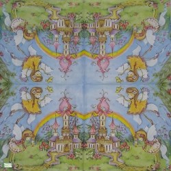 1serviette papier Les Fées-1