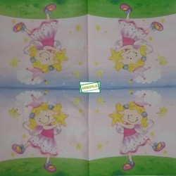 1serviette papier Les Fées-7