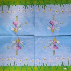 1serviette papier Les Fées-12