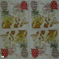 1serviette papier La Vache-112