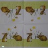 1serviette papier Lapins-114
