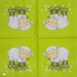 1serviette papier Mouton-126