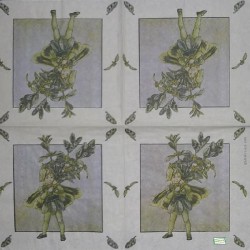 1serviette papier Les Fées-37