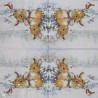 1serviette papier Les Lapins-5