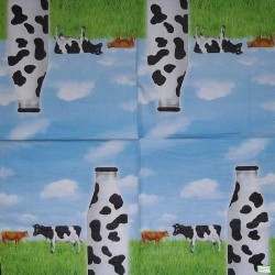 1serviette papier Les vaches-9