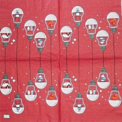 1 serviette papier Noêl - 5