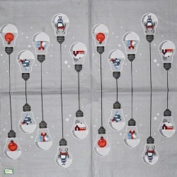1 serviette papier Noêl - 6