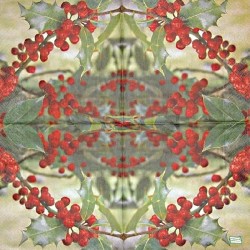 1 serviette papier Noêl - 23