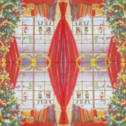 1 serviette papier Noêl - 31