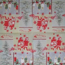 1 serviette papier Noêl - 48