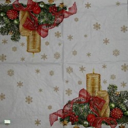 1 serviette papier Noêl - 54