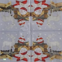 1 serviette papier Noêl - 79