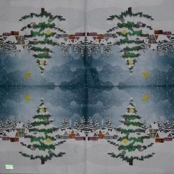1 serviette papier Noêl - 83