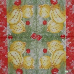 1 serviette papier Noêl - 89