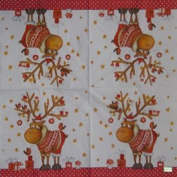 1 serviette papier Noêl - 104